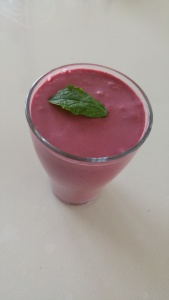 Smoothie på kokosmjölk