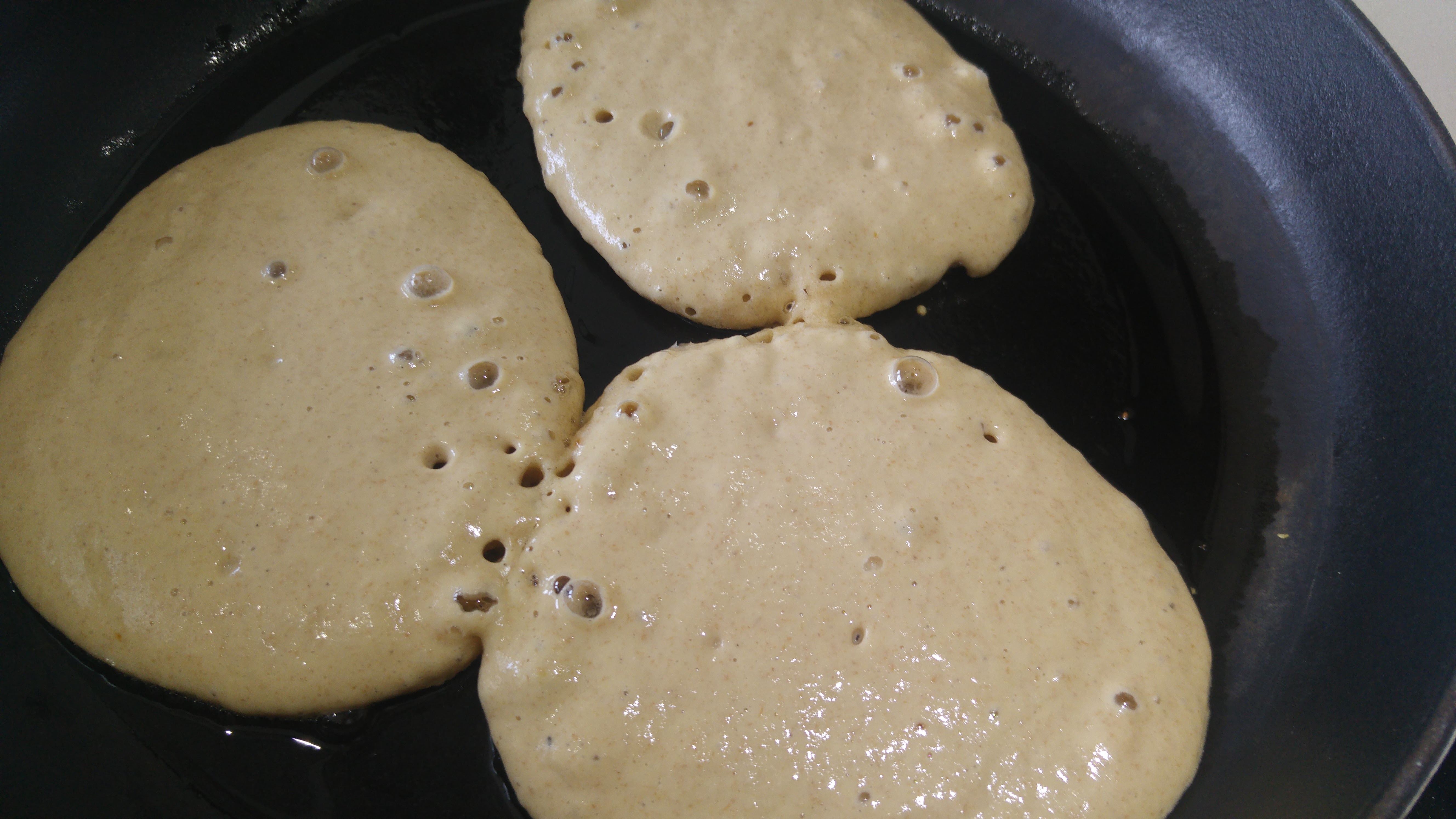 Veganska Amerikanska Pannkakor